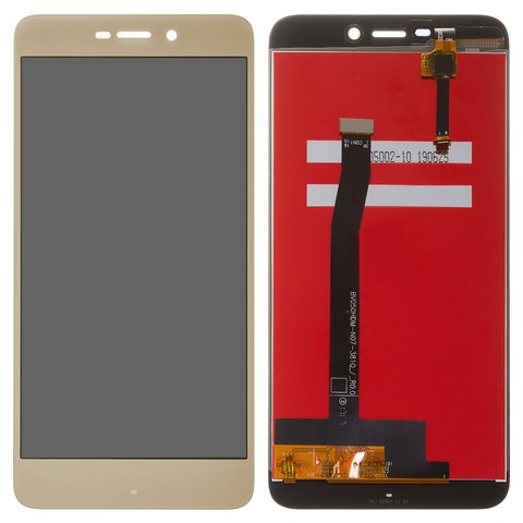 Pantalla LCD puede usarse con Xiaomi Redmi 4A, dorado, sin marco, High Copy, 2016117