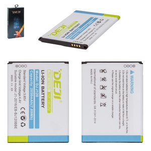 Batería Deji EB BJ120CBE puede usarse con Samsung J120 Galaxy J1 2016 , Li ion, 3.85 V, 2050 mAh