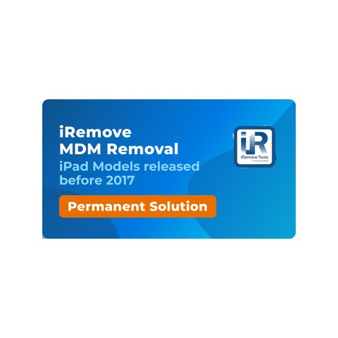 iRemove Remoción de MDM para modelos anteriores de iPad