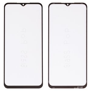 Vidrio de carcasa G+OCA PRO puede usarse con Samsung M336B Galaxy M33, con película OCA, negro