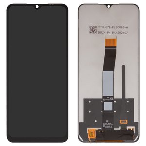Pantalla LCD puede usarse con Xiaomi Poco C40, Redmi 10C, negro, sin marco, Box 