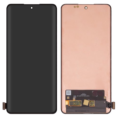 Pantalla LCD puede usarse con Realme 12 Pro, 12 Pro Plus, negro, sin marco, original vidrio reemplazado , RMX3840
