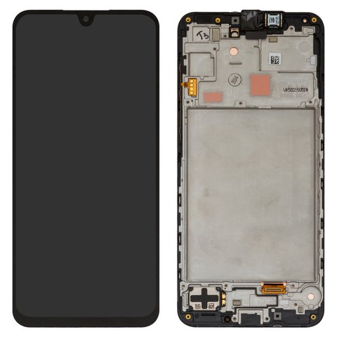 Pantalla LCD puede usarse con Samsung A166 Galaxy A16 5G, negro, con marco, Original PRC