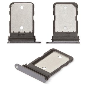 Sujetador de tarjeta SIM puede usarse con Google Pixel 7, negro, obsidian