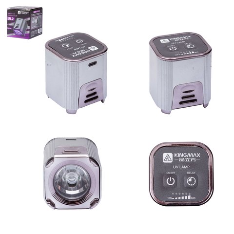 Lámpara ultravioleta Kingmax UL2, con temporizador