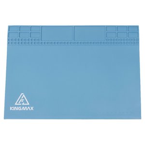 Alfombrilla aislante Kingmax TE 504, antiestático, 250 mm, 350 mm, azul