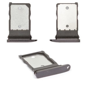 Sujetador de tarjeta SIM puede usarse con Google Pixel 9, negro, obsidian