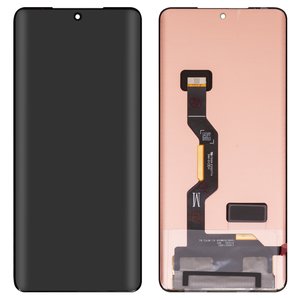 Pantalla LCD puede usarse con Motorola Edge 50, Edge 50 Pro, negro, sin marco, Original PRC , XT2403 2