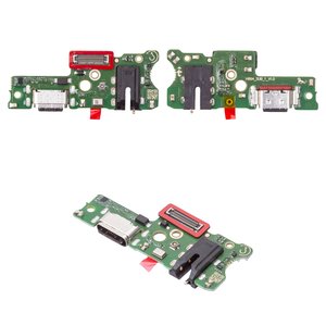 Cable flex puede usarse con Tecno Pova 5 LH7n ; Infinix Note 30 X6833, X6716 , del conector de carga, con componentes, High Copy, placa del cargador