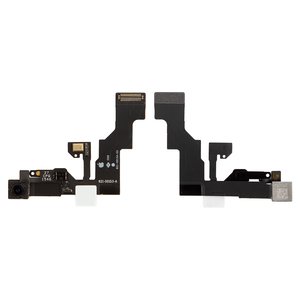Шлейф для iPhone 6S Plus, з сенсором наближення, з мікрофоном, з камерою