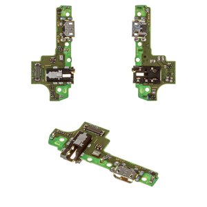 Шлейф для Samsung A107F DS Galaxy A10s, конектора зарядки, з мікрофоном, High Copy, плата зарядки, M13 M15