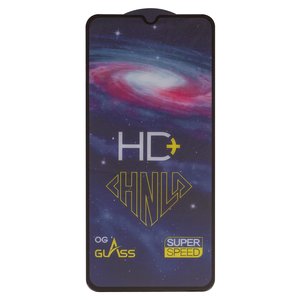 Захисне скло All Spares для Oppo A38, A78 5G, A98 5G, 0,33 мм 9H, сумісне з чохлом, Full Glue, чорний, HD+