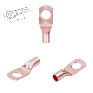 Наконечник SC6 6, 6 мм, кільцевий, мідний, 6 мм²