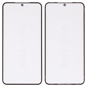 Скло корпуса G+OCA PRO для Samsung S911 Galaxy S23, з ОСА плівкою, чорне