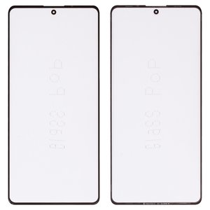 Стекло корпуса G+OCA PRO для Xiaomi Poco F5, Redmi Note 13 5G, с OCA пленкой, черное