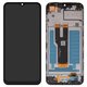 Дисплей для ZTE Blade A73 4G, чорний, з рамкою, Original (PRC), (7060)