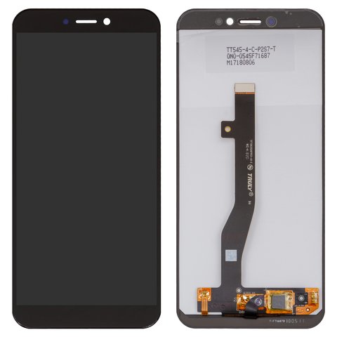 Дисплей для General Mobile GM 8 Go; Sigma mobile X treme PQ38; Oukitel WP5, WP5 Pro, черный, без рамки, High Copy