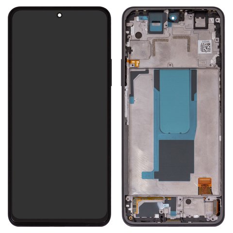Дисплей для Xiaomi Redmi Note 11 Pro Plus 5G, черный, с рамкой, Original PRC 