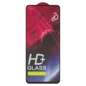 Защитное стекло All Spares для Tecno Pova Neo 3 LH6n , совместимо с чехлом, Full Glue, черный