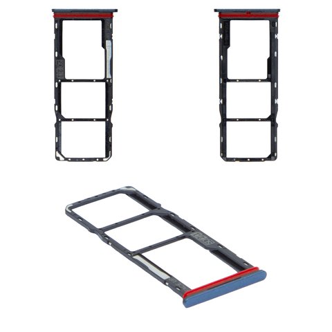 Тримач SIM карти для Motorola Moto G24 Power, синій, ink blue