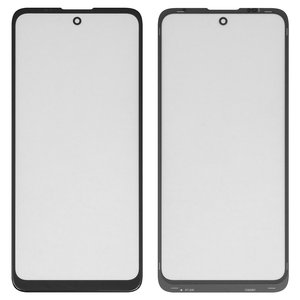 Стекло корпуса G+OCA PRO для Motorola Moto E30 XT2158 6, Moto E40 XT2159, с OCA пленкой, черное