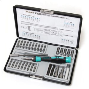 Отвертка Pro'sKit SD-9313 с набором бит Отвертка Pro'sKit SD-9313 с набором бит