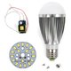 Комплект для збирання світлодіодної лампи SQ-Q03 9 Вт (холодний білий, E27), регулювання яскравості (димірування)