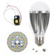 Комплект для збирання світлодіодної лампи SQ-Q03 9 Вт (теплий білий, E27), регулювання яскравості (димірування)