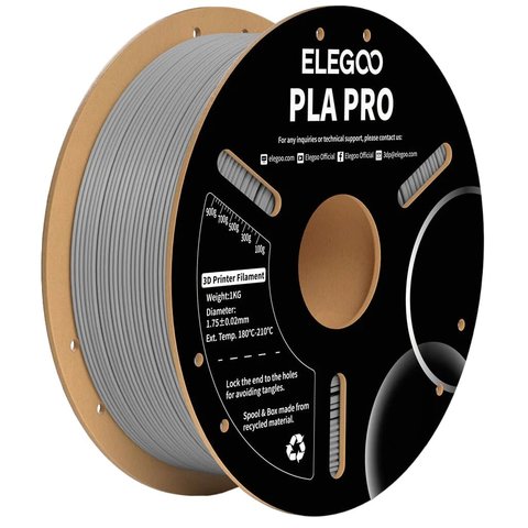 Филамент ELEGOO PLA PRO, серый gray , 1 кг