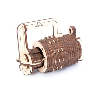 Механический 3D пазл UGEARS Кодовый замок